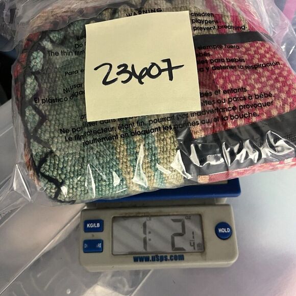 Boho Fringed Woven Crossbody Purse Tribal Festival Bag Multicolor Southwest - Picture 12 of 12